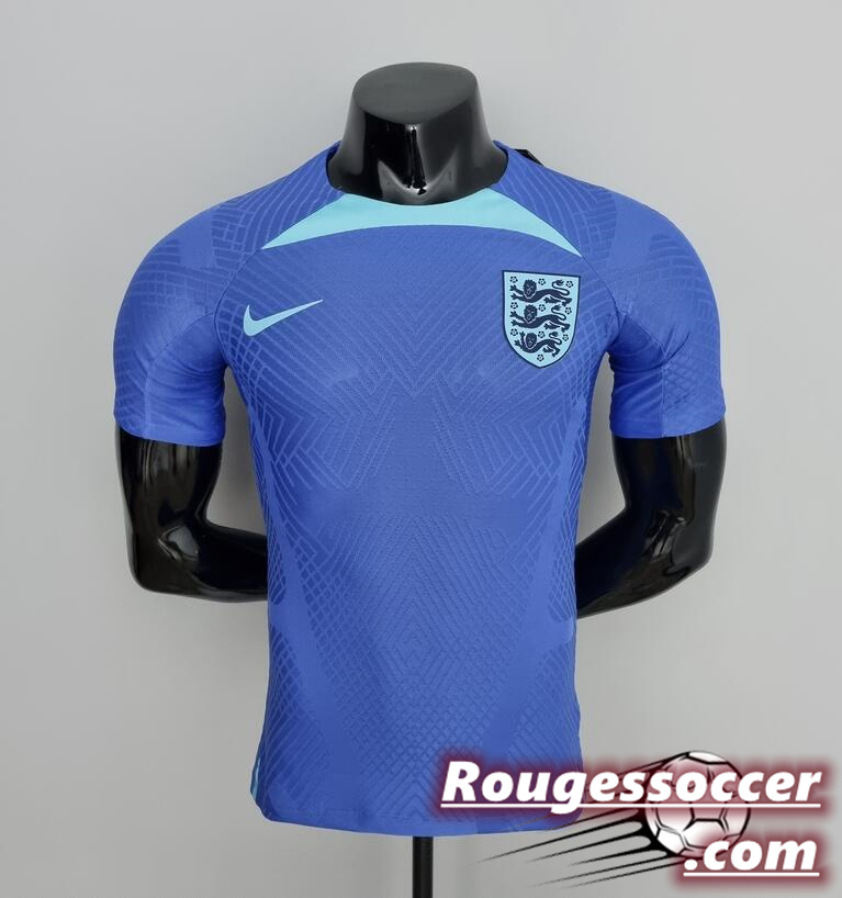 England Blue Training Kit Shirt 2022/23 Player Version